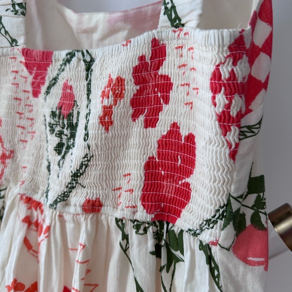 Asymmetrical Floral Print Dress - Picture 4 of 10